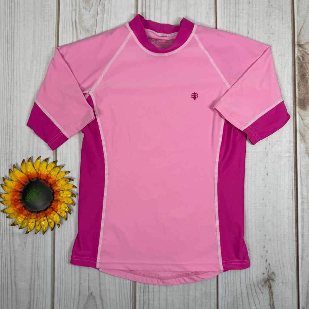 coolibar short sleeve rash guard 7/8‎